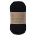 Utopia Crafts Re-Cotton Breigaren, 100g (zwart)