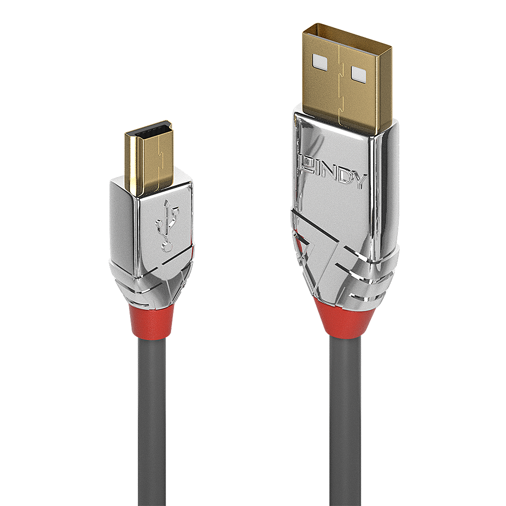 LINDY 36631 USB-kabel 1 m Grijs