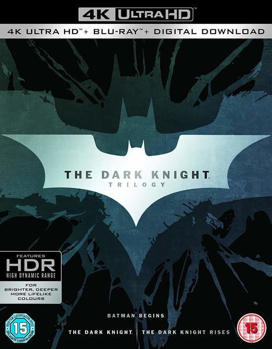 - Dark Knight Trilogy (4K UHD + bluray blu-ray (4K)