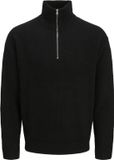 JACK&JONES Heren Gebreide Trui Zwart XXL