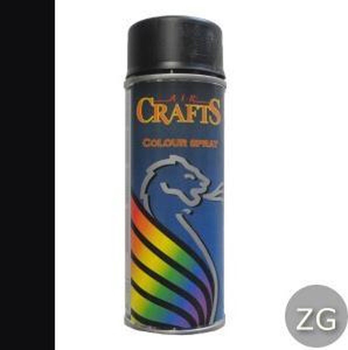 Motip Aircrafts Zijdeglans Lak RAL 9005 Diepzwart - 400 ml.