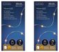 Lumineo Draadverlichting Lichtsnoer - 40 LED Lampjes - Warm Wit - 195 cm - Zilver