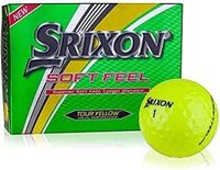 Srixon Soft Feel Golfballen, Geel, Een Dozijn (2016-versie)
