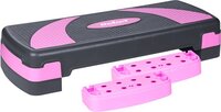 Rebel Electro Rebel Active Fitness Stepper - Aerobics Step - Adjustable Up to 20 cm - Grey/Purple