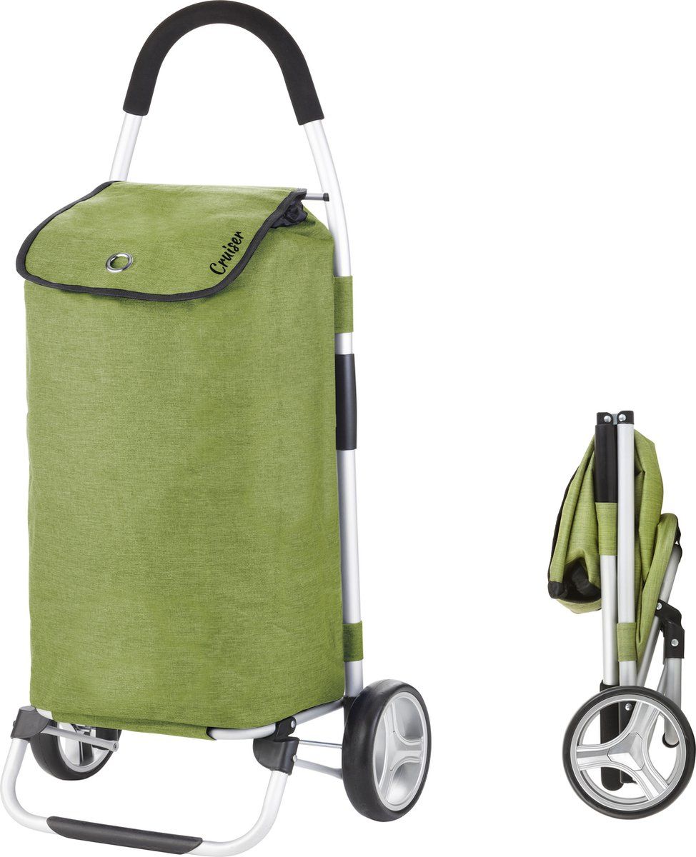 Cruiser ShoppingCruiser Foldable Boodschappentrolley 45 ltr - Groen