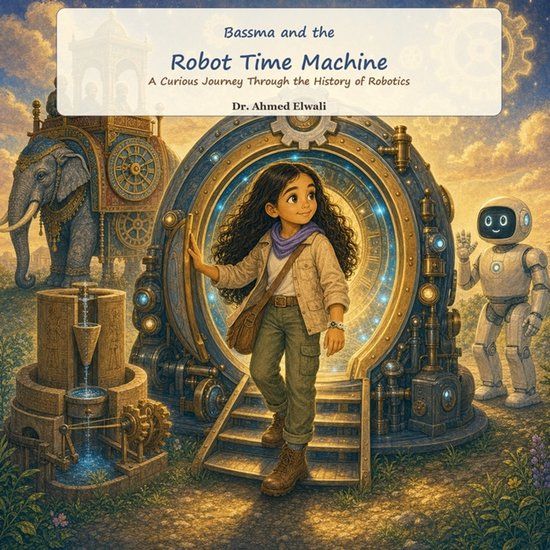 Bassma Independently Published Growing with Bassma- Bassma and the Robot Time Machine Paperback