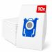 DEGG® S-Bag Sacs d'aspirateur 10 Pièces – Convient pour Philips, AEG & Electrolux