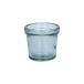 Icecat Photophore pour bougie chauffe-plat, verre recyclé, bleu, Ø7 cm