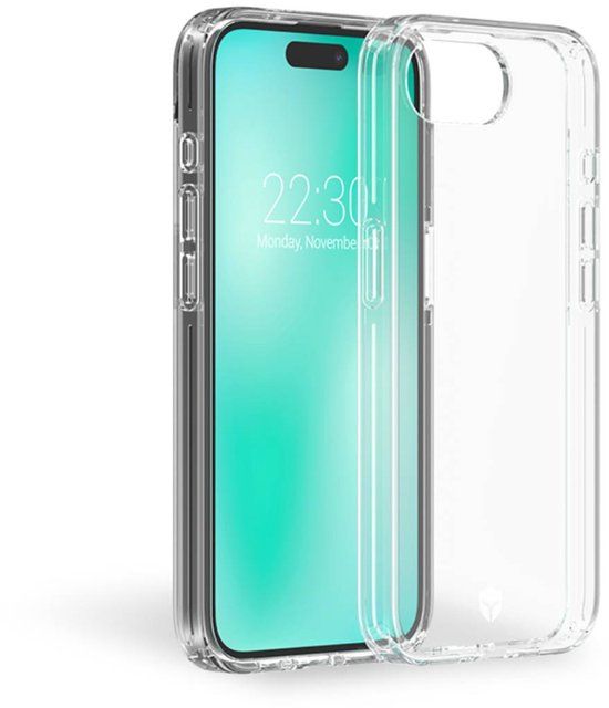 FORCE CASE Hoesje geschikt voor iPhone 16e - Transparant