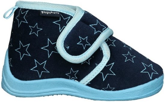 Playshoes pantoffels marine sterren