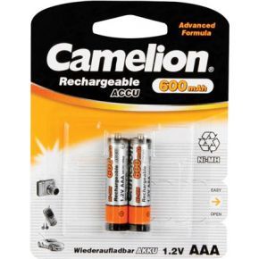 Camelion NiMH AAA 1.2V - 600mAh (2/kaart)