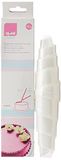 Ibili Wegwerpspuitzak 45 cm 10 stuks, nylon, wit, eenheden