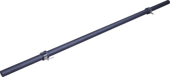 CROSSMAXX AXLE BAR - 220 cm - Ø 50 mm - Zwart