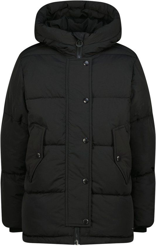 Vingino Tossa Meisjes Buitenjas - Polyamide - Maat 6 - Deep Black - Herfst/Winter 2025