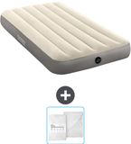 Intex Luchtbed - 1-Persoons - 99 x 191 x 25 cm - Beige