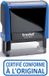 Trodat Tekststempelautomaat X-Print 4912 'GEWAARMERKT CONFORM' Blauw