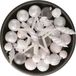 Decoris Kerstballen, Ornamenten en Piek Set - 60-delig - Wit - Kunststof