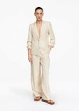 comma s.Oliver Bernd Freier GmbH & Co. KG Broek W38 X L32 lichtbeige