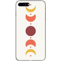 1001 coques Apple iPhone 8 Plus Eclipse Bedrukt siliconen hoesje