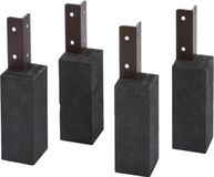 Evolar Opstelvoetjes Airco Omkasting Charcoal Grey WPC