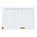 Nobo MAGN. AGENDA HEBDOMADAIRE - Blanc - 900 x 600 mm