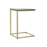 Fijalo Item Int. Bijzettafel - zwart - marmer en metaal - 40 x 46 x 65 cm