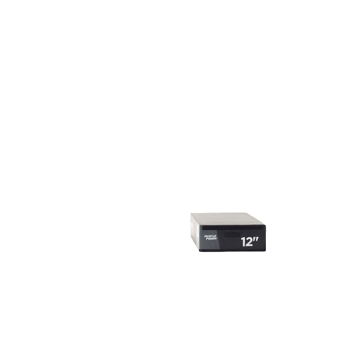 Muscle Power Safe Plyo Box 12 - 30 cm - Zwart