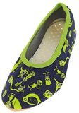 BECK Huisschoenen 'Monster' marine / appel