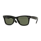 Ray-Ban RB2140F Noir Unisexe Adultes Carré Plastique