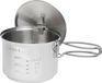 Esbit Spirit Kookset, 1500 ml, Roestvrij Staal, Grijs