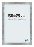 Your Decoration - Cadre puzzle 50x75 cm - Fer brossé - Cadre puzzle 500-1000 pièces - Cadre photo MDF - Mura