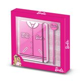 Karactermania Barbie Varsity Geschenkdoos met Dagboek, Notitieboek, Planner, Schetsboek en Balpen
