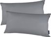 Sleepwise Soft Wonder-Edition kussenslopen set van 2 40x80cm - lichtgrijs