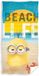 Carbotex Minion serviette de plage bleu 70x140cm