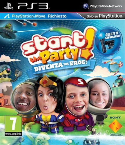 Electronic Panda Electronic PS3 Start, thee, party, 2 l