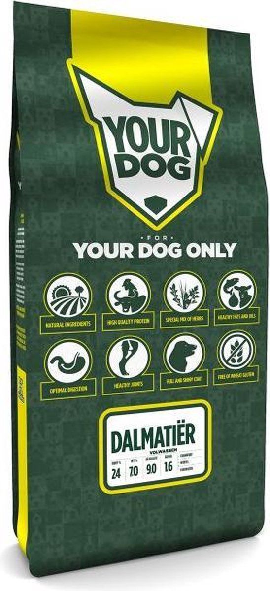 Yourdog Volwassen 12 kg dalmatiër hondenvoer