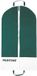 Pantone™ Reiskledingrek met rits en dubbele handgreep, stofdichte polyester hanger, ruimtebesparende kledingrek om op te hangen en te dragen, ophangtas - Groen
