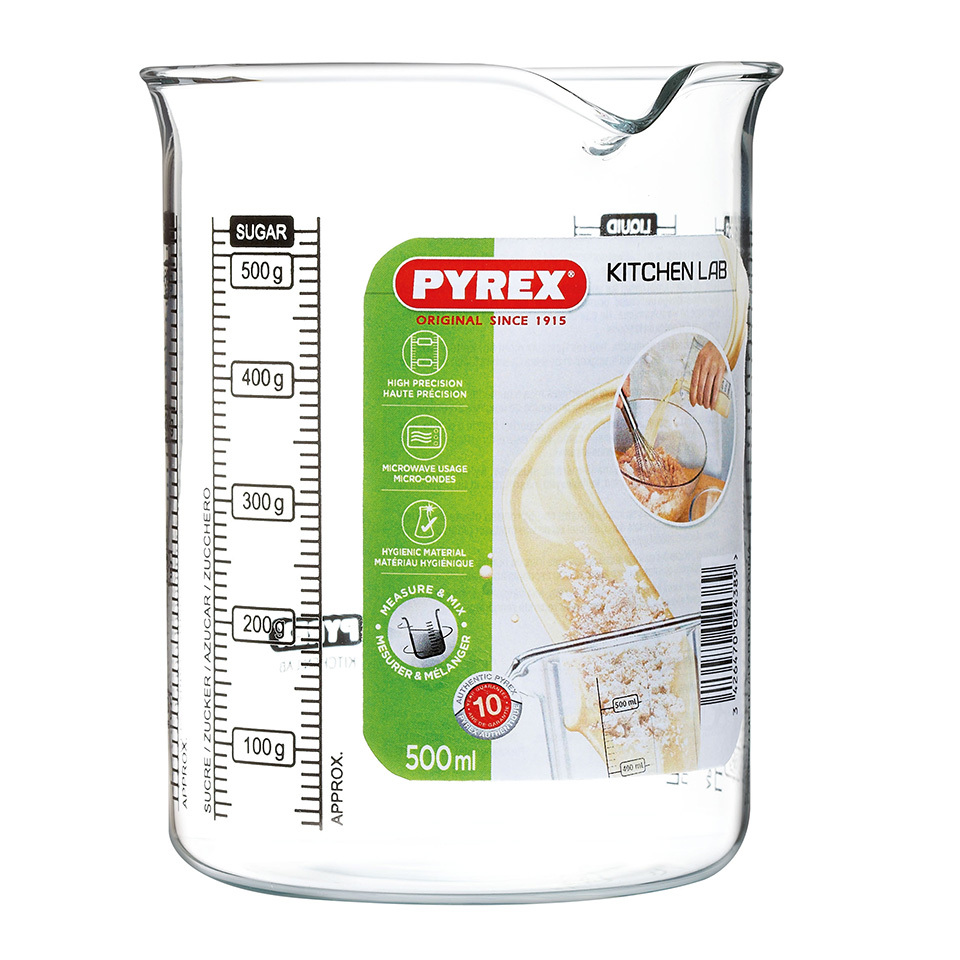 Pyrex Classic Kitchen Lab maatglas - 0 50 l