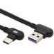 Allteq ALTQ-UC-1090-B-2 USB-kabel USB 3.2 Gen 1 (3.1 Gen 1) 2 m USB C USB A 5 Gbit/s Zwart
