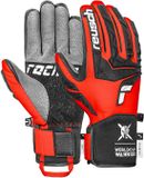 Reusch Ultra Skihandschoenen Unisex Rood-Grijs Maat 8