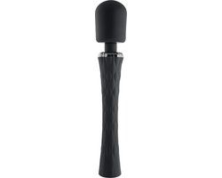 Playboy Royal Wand Vibrator - Black