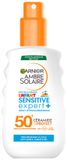 Garnier Ambre Solaire Kids Sensitive Expert + SPF 50+ Zonnebrand Spray - 150 ml