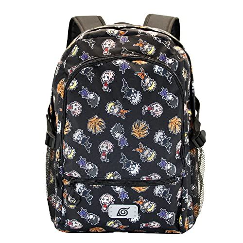 karactermania Naruto Wind-Fan HS Fight rugzak - zwart - polyester