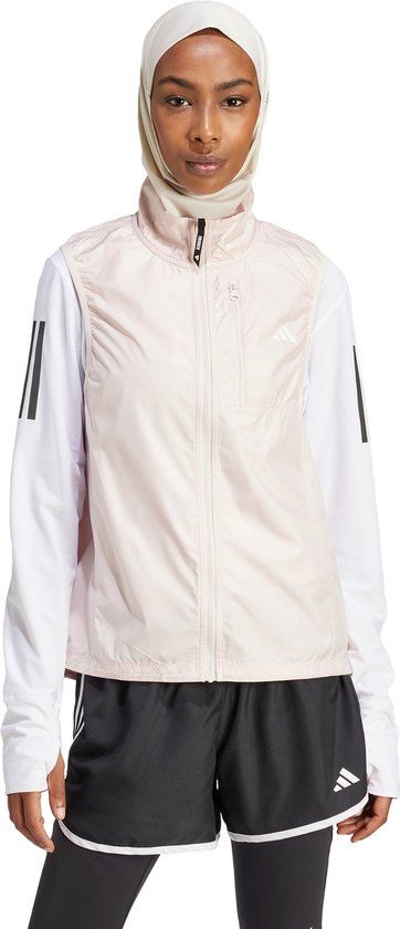 adidas Performance Own the Run Bodywarmer - Women - Pink - XS
