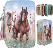 Depesche miss melody 3-vaks gevulde etui - hoof clatter
