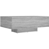 Sonoma Table Basse Gris 85x55x31 cm Bois d'Ingénierie