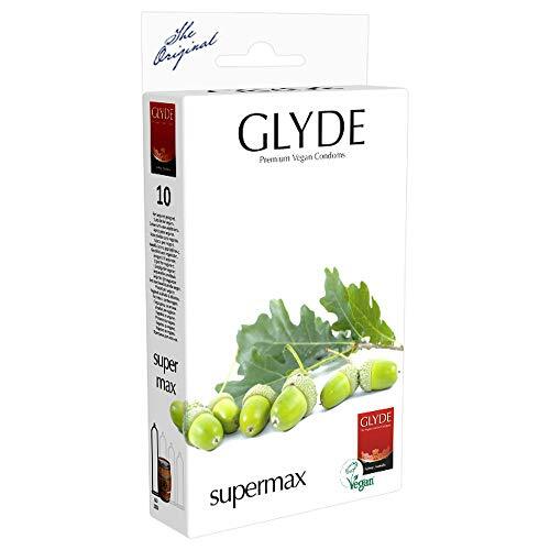 GLYDE Premium Vegan Condooms Super Max 10st