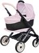 Smoby Maxi Cosi Roze Combi Poppenwagen - Wandelwagen - Kinderwagen - Reiswieg