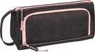 Brunnen s'maepp midnight sky soft pencil case, black, rose