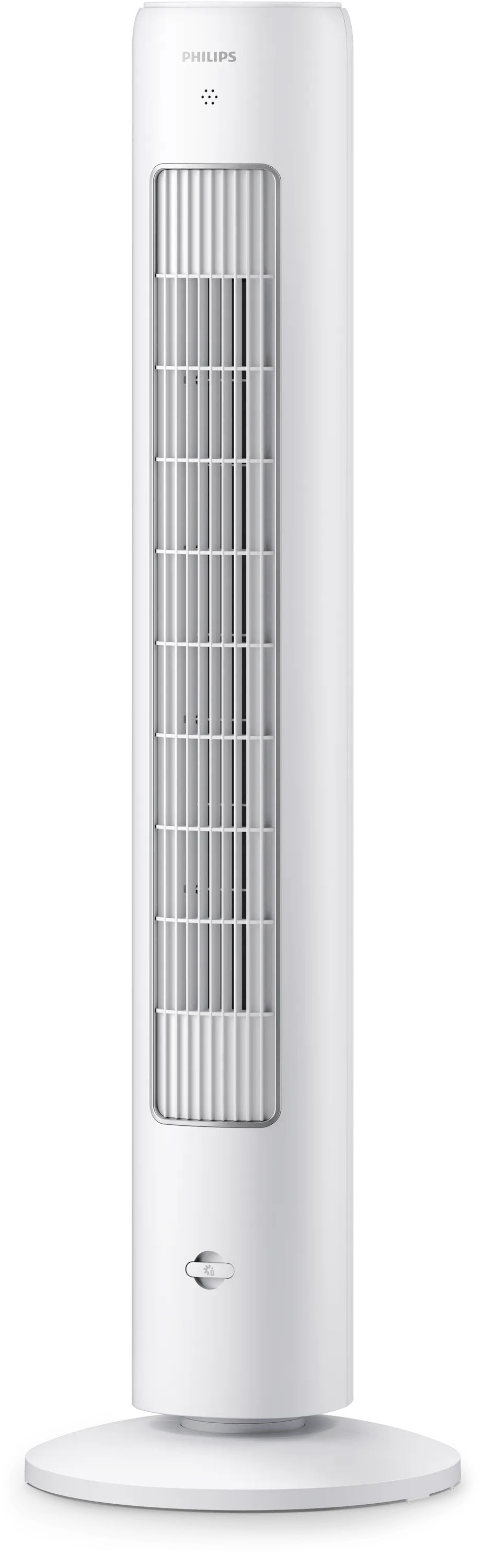 Philips 5000 Series Tower Fan - White - 3 Speeds - Remote Control - Timer